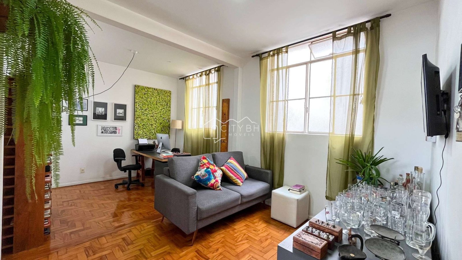 75m² no Santo Antônio: 2 qts, suíte.
